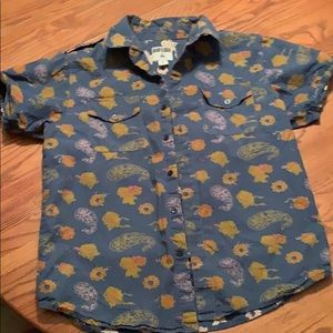 M Men’s Vintage Print button down